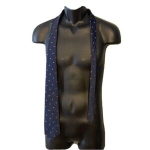 egon von furstenberg Men’s Tie 5% Silk‎ Blue/Red